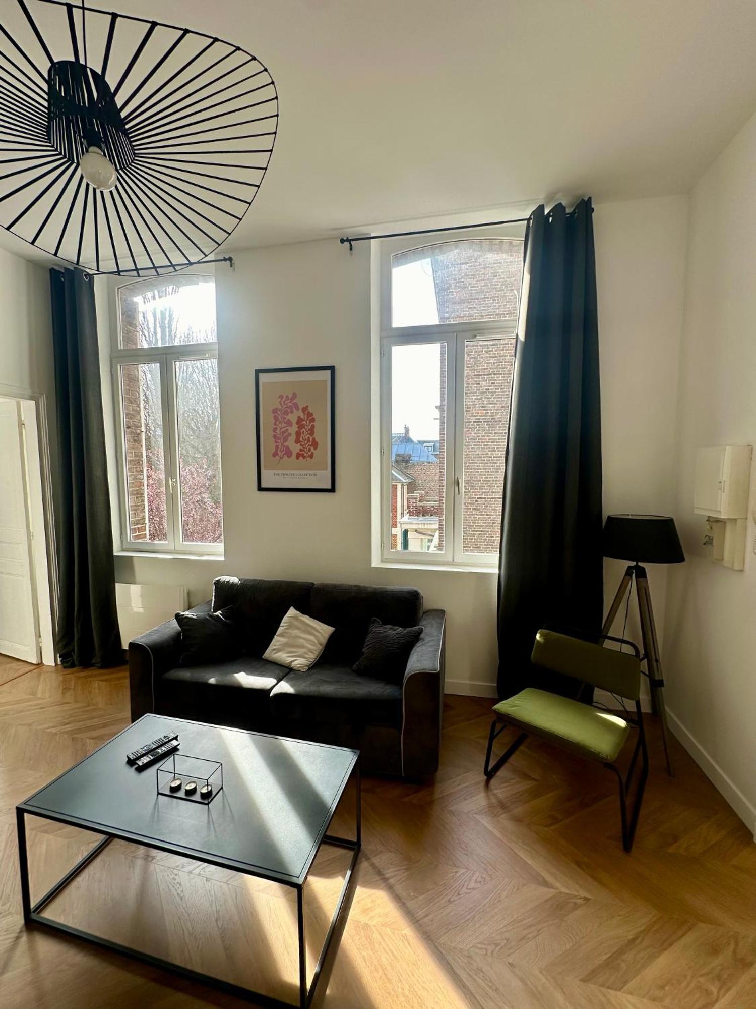 Spacieux Appt Haussmannien Parking Prive 阿棉 外观 照片