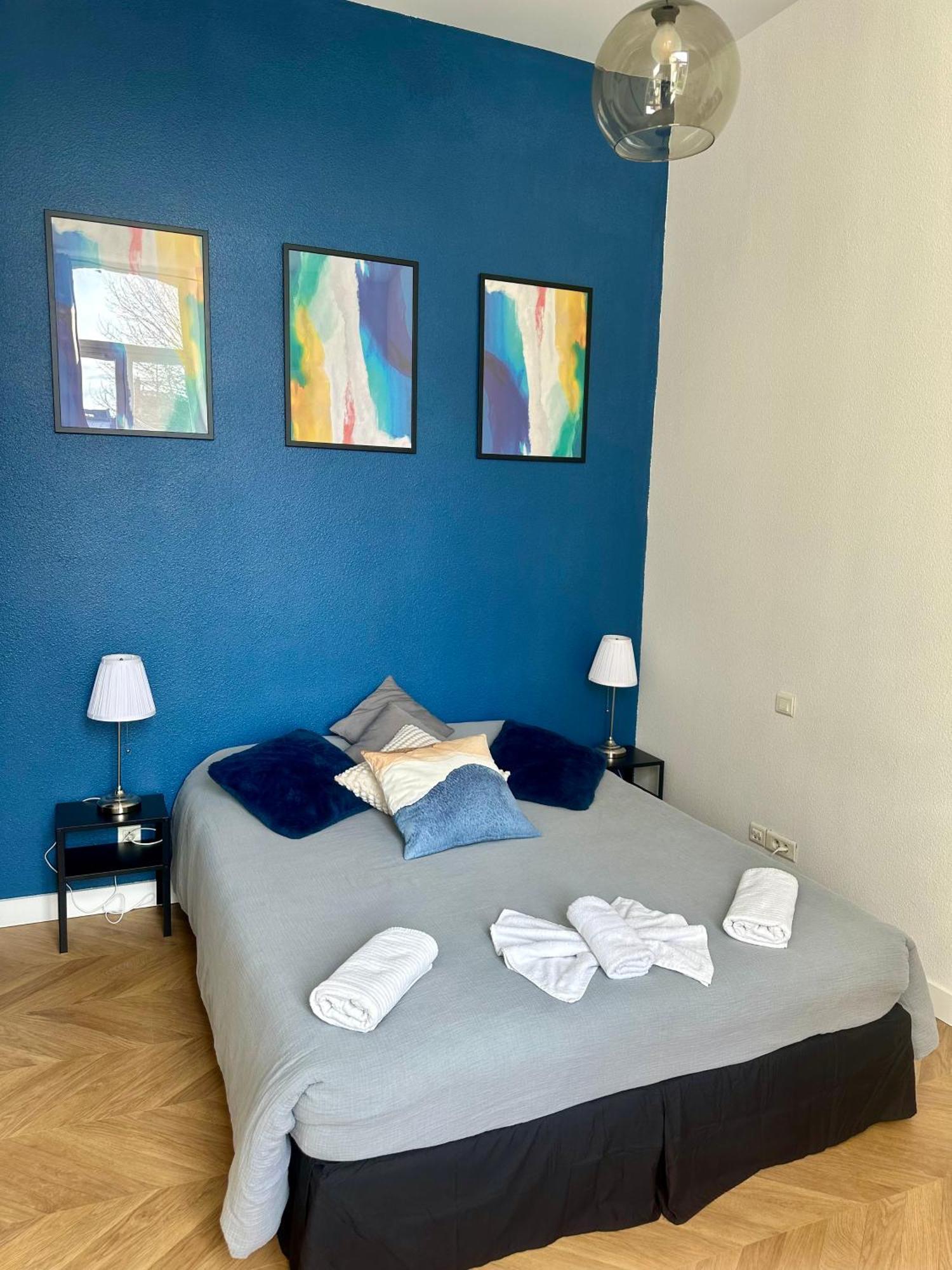Spacieux Appt Haussmannien Parking Prive 阿棉 外观 照片